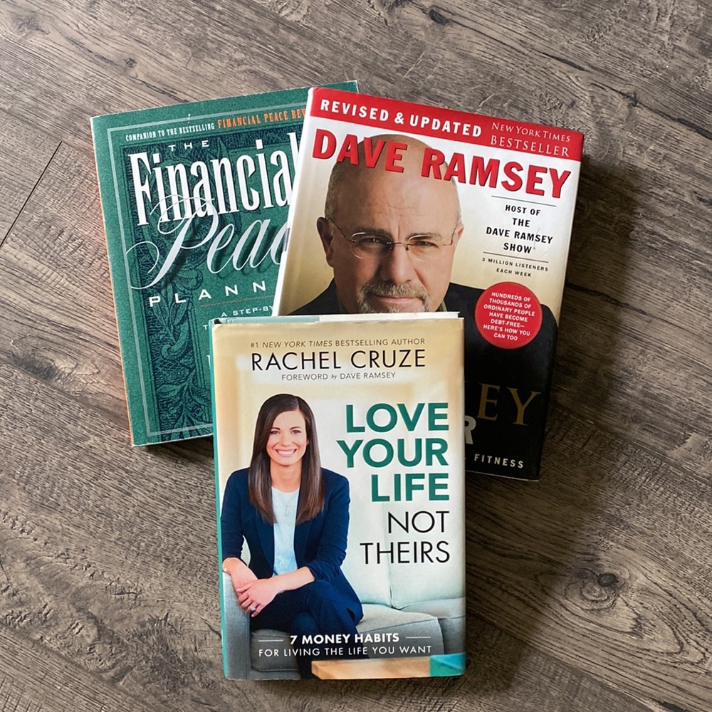 Dave Ramsey / Rachel Cruz Books. Set of 3